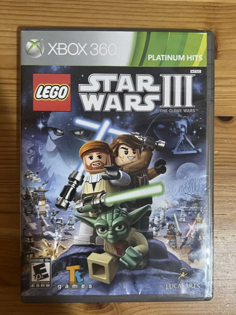 LEGO Star Wars III: The Clone Wars Microsoft Xbox 360 Used Good Condition $15